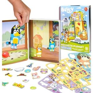 Bluey Magnetic Play Set